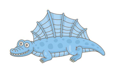 Dinosaur. isolated on white backgroundのイラスト素材