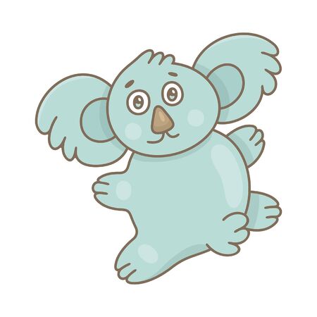 Koala. isolated on white backgroundのイラスト素材