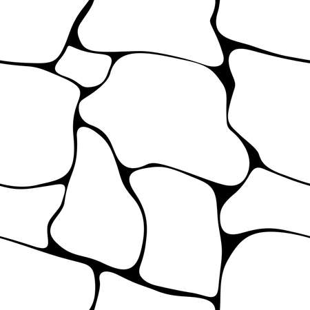 Stones seamless pattern. flat styleのイラスト素材
