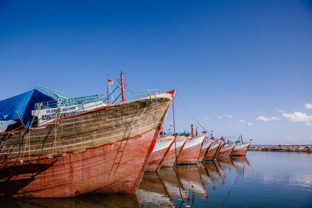benoa harbour baliの写真素材
