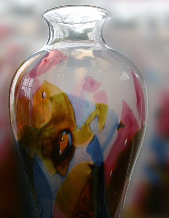 glass vaseの写真素材