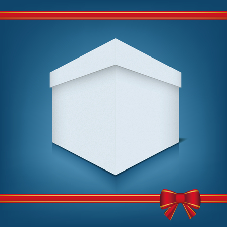 Textured box icon. Vector illustrationのイラスト素材