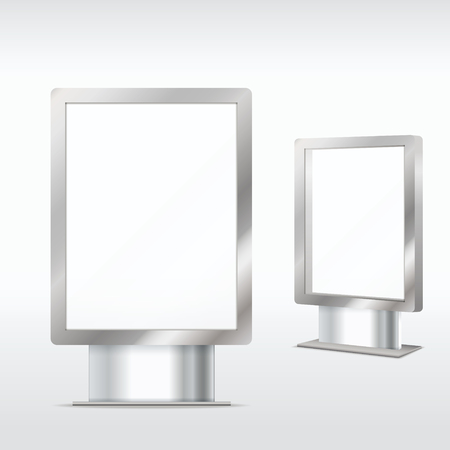 Billboard. Vector illustrationのイラスト素材