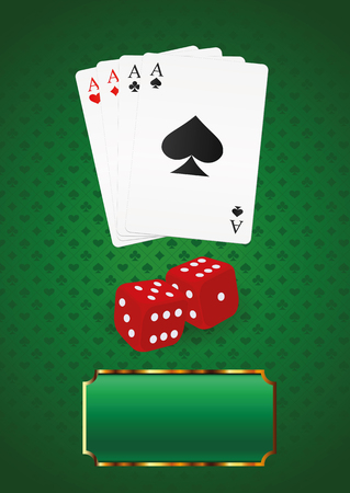 Casino background. Vector illustration, eps10のイラスト素材