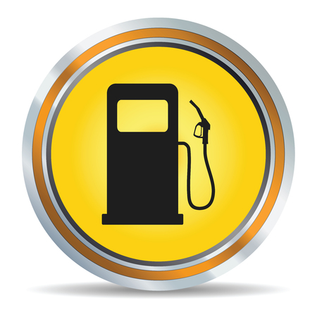 Fuel icon in vectorのイラスト素材