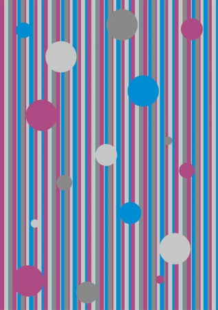 purple stripe background with color bubbles  wallpaper のイラスト素材