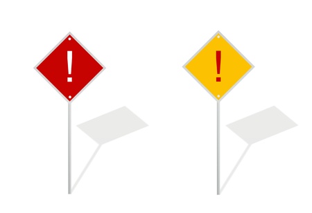 traffic sign  illustration, billboard, board, roadsign, board のイラスト素材