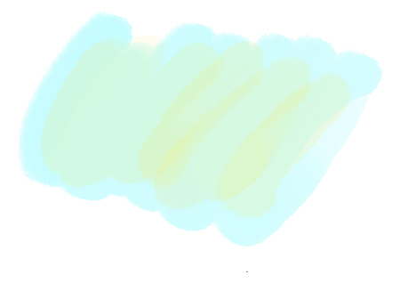 Abstract isolated colorful vector watercolor stain. Vector watercolor splash texture background isolated.のイラスト素材