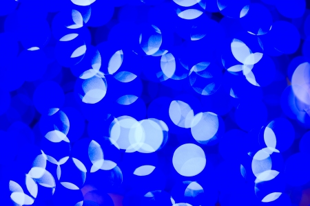 blue and white round spot random backgroundの写真素材