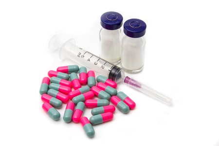 Medicine capsule.の写真素材