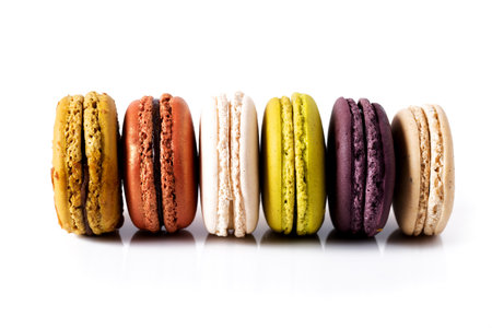 Colorful macaroons, the most coveted cookie in France.