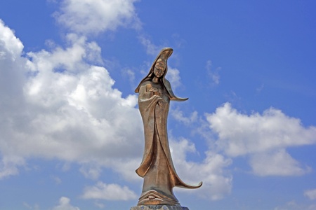 Kuan Yin at Macau.の写真素材