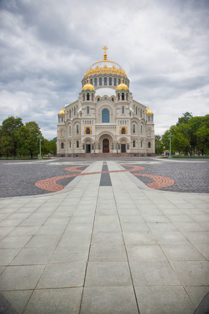 Kronstadt. St. Nicholas (Sea) Cathedral.の写真素材