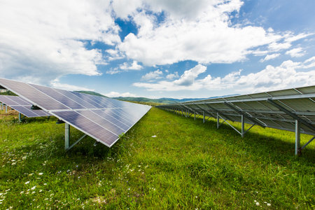 solar station sunny power electricity