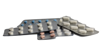 Various multicolor pills and capsules as medicine for cure against diverse illness