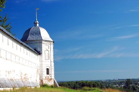 Fourteenth century monastery in Pereslavl, Russia, Yaroslavl regionの写真素材