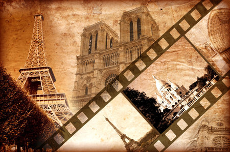 memories about Paris - vintage style