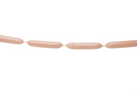 Fresh sausages isolated on white background
の写真素材