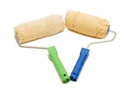 Paint roller isolated on white background
の写真素材