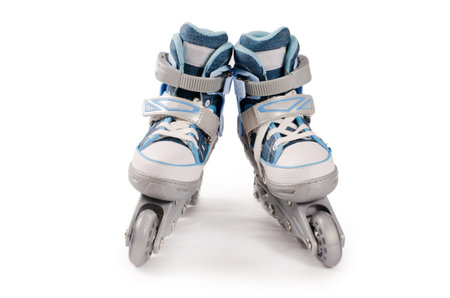 Children's new rollers isolated
