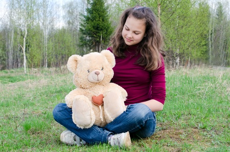 Portrait of the girlの写真素材