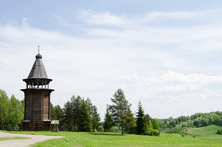 Wooden churches in the north Russia. Arkhangelskの写真素材