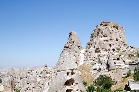 the speciel stone formation of cappadocia turkeyのeditorial素材