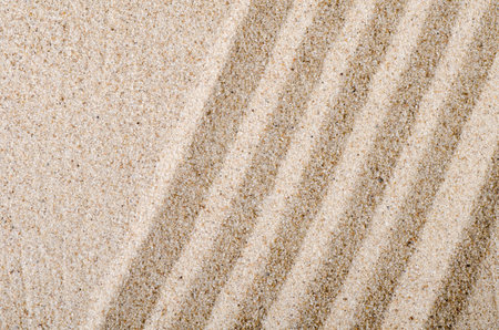 The sand scattering as a background