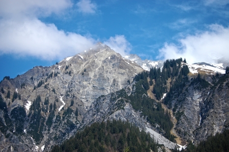 Beautiful mountain - Swiss alpsの写真素材