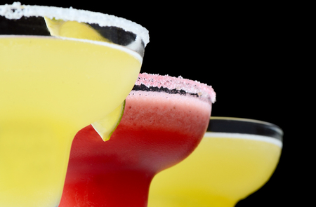 The freshening cocktail with iceの写真素材