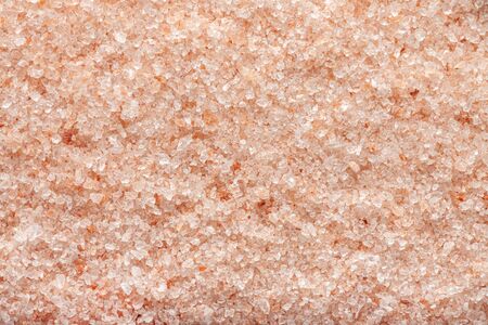 Pink Himalayan salt texture. Close-upの写真素材