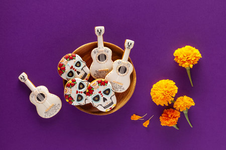 Cookies for the day of death. Dia de los Muertos.