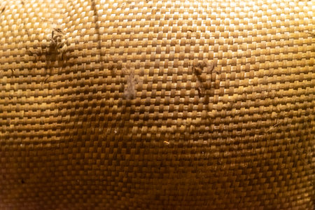 Close-up of an old water pipe heater. Texture of artificial material.