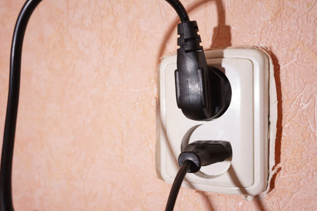 An electrical cord that transmits energy to our home.