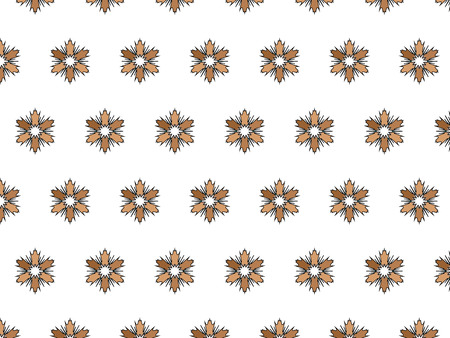 Pattern of stars in soft colorsのイラスト素材