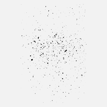 Grunge paint texture. Distress black rough background. Noise dirty rectangle stamp.のイラスト素材