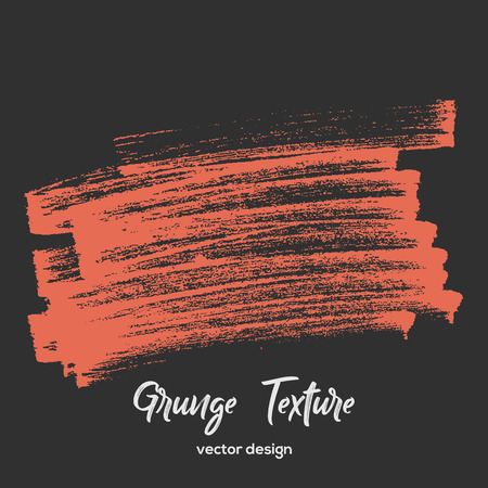 Grunge paint texture. Distress black rough background. Noise dirty rectangle stamp. Dirty artistic background.のイラスト素材