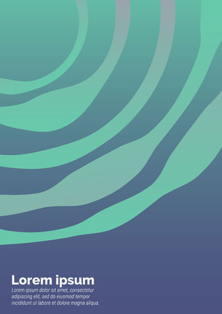 Geometrical shapes composition. Futuristic design posters. Abstract gradients background. Future Poster template. Vector Eps 10のイラスト素材