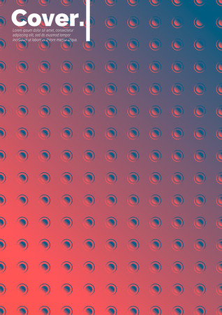 Brochure. Abstract gradients background. Cover template with pattern. Eps10 vector.のイラスト素材