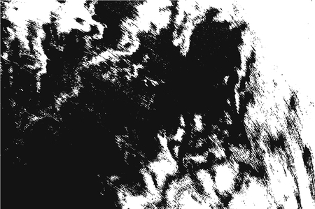 Grunge paint texture overlay. Distress black rough background. Noise dirty rectangle stamp. Dirty artistic background. Vector illustrationのイラスト素材
