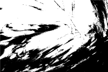 Grunge paint texture overlay. Distress black rough background. Noise dirty rectangle stamp. Dirty artistic background. Vector illustrationのイラスト素材