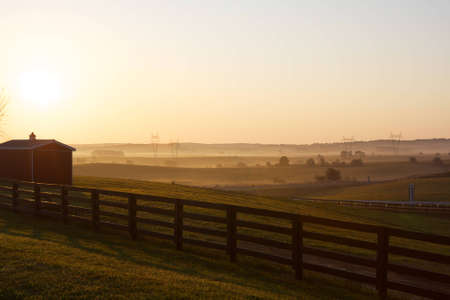 Farm Fieldsの写真素材