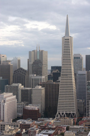 San Francisco Cityscapeの写真素材