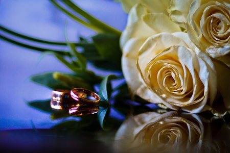 wedding ringsの写真素材