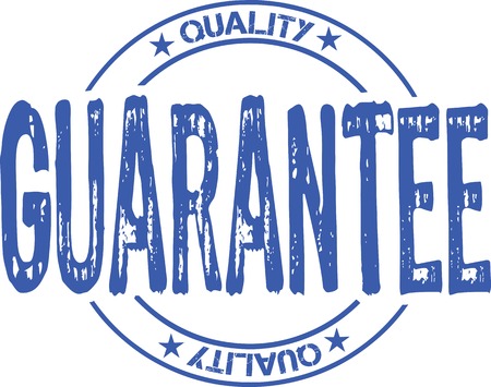 rubber stamp - quality guaranteeのイラスト素材