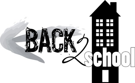 back to schoolのイラスト素材