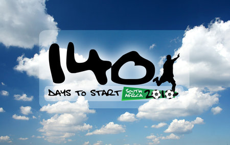 140 days to start soccer world championship 