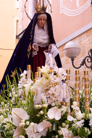 Catholic Easter in Tarragona, Spain 