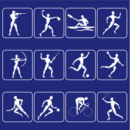 sport symbolsのイラスト素材