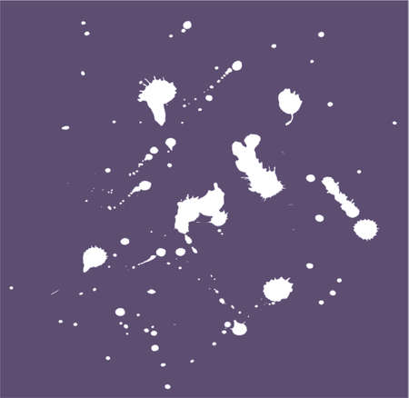 Grunge vector blotsのイラスト素材